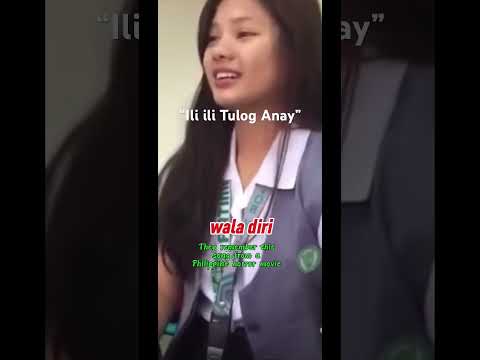 it’s a traditional lullaby Filipino song #viral  #philippines #asian #western #fyp #shorts #ctto