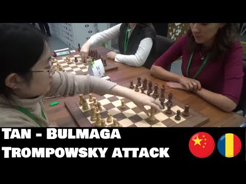 Tan - Bulmaga | Trompowsky attack turns into Kings indian defense