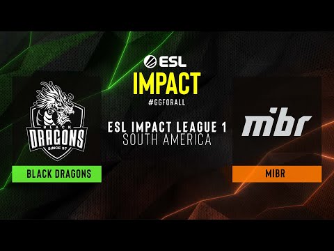 MIBR vs Black Dragons - Map 2 [Inferno] - ESL Impact League S1 - Semifinal - SA