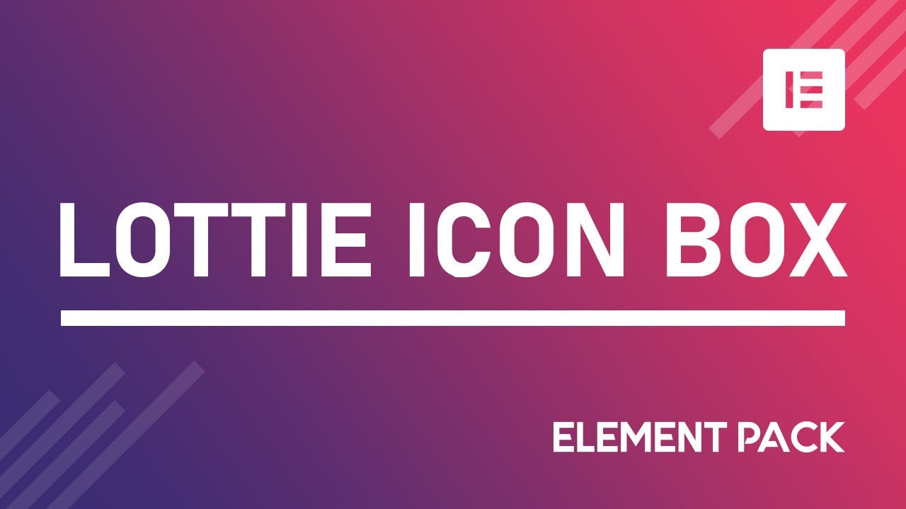 Lottie Icon Box Video Thumbnail