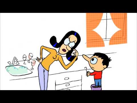 Blagues de Toto - Maman  a des cheveux blancs