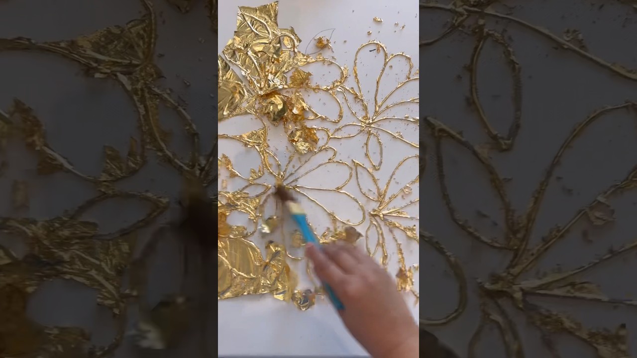 Abstract floral art #short