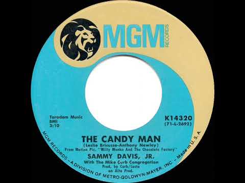1972 HITS ARCHIVE: The Candy Man - Sammy Davis, Jr. (a #1 record--stereo 45)