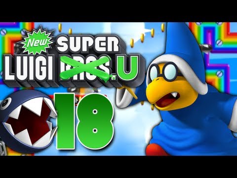 Let's Play New Super Luigi U [100%] part 18 - Regenbogen im Hörnchenanzug - Jaaaaa...