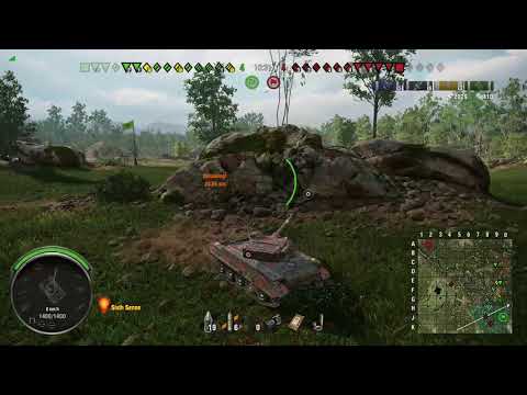 WoT Console: AMX 13 105- When The Gun Behaves: 7K+ Damage