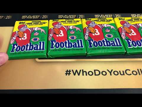 1986 Topps Football Pack
