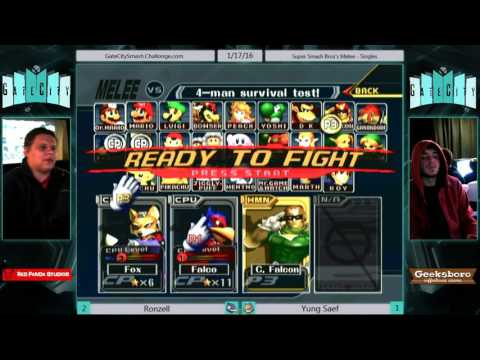 Gate City Smash 1/17/16: Shrimpy Lips (Ronzell) vs. Saef + TOMS vs. $mike