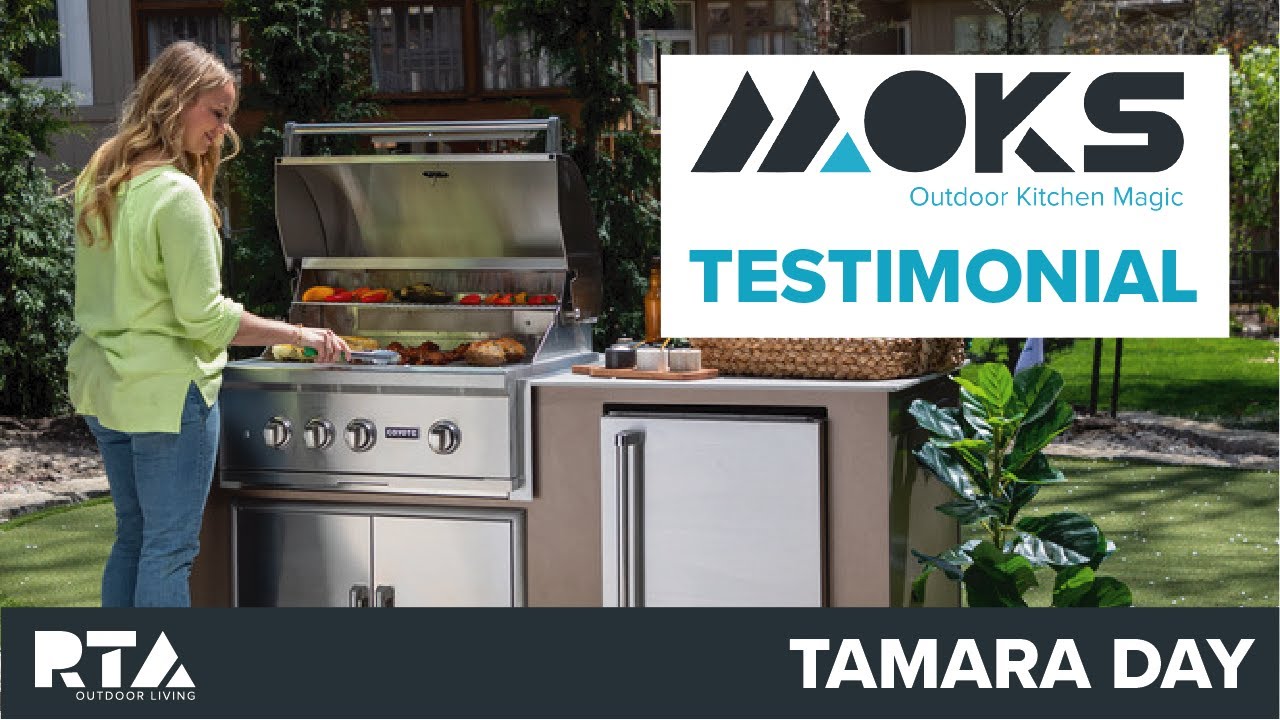 Modular Outdoor Kitchen Testimonial - Tamara Day | MOKS