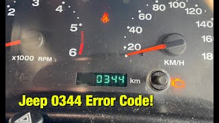 Jeep Wrangler // 0344 Error Code Fix