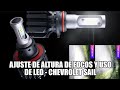 Leds para focos principales y nivelar focos - Chevrolet Sail