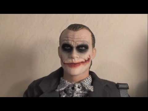 The Dark Knight Hot Toys Bank Robber Joker 1/6 Scale Movie Masterpiece Figure Review