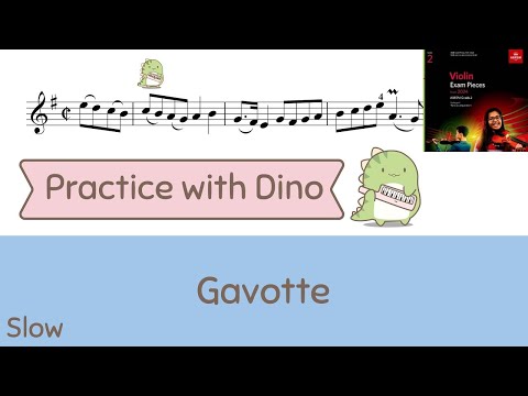 (Slow) Gavotte ABRSM 2024 Violin grade 2 (A2)