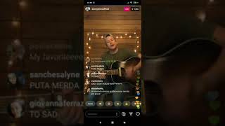 Danny Jones singing don&#39;t know why (McFly)