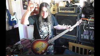 Video thumbnail for washburn vulture bass 1979 by MADMALKO