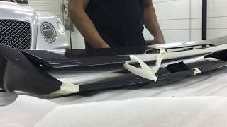 Bentley Bentayga Real Carbon Fiber installation  !!!