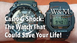 Casio G-Shock: The Watch That Could Save Your Life!