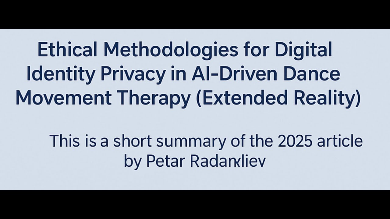 Ethical AI in Extended Reality: Privacy-Aware Dance Movement Therapy