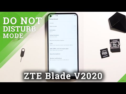 How to Activate DND Mode in ZTE Blade V2020 – Change Audio Mode