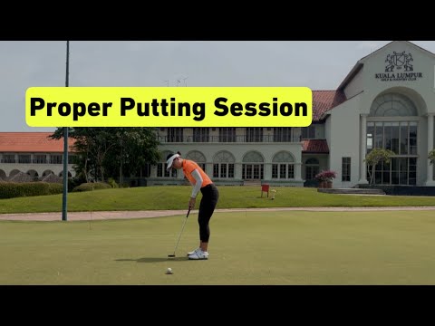Watch This If You Don't Know How or What to Do To Get Better at Putting