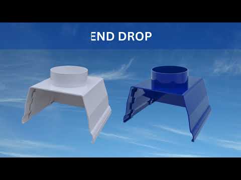 FRP Rainwater Gutter