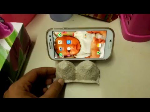 Recycle phone stand