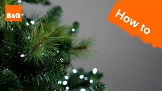 Christmas tree lighting tips