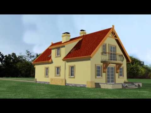 TRUSKAWKA - projekt domu pracowni Horyzont