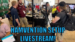 🔴 Dayton Hamvention 2025 LIVE – Vendor Setup & Show Preview! 📡📻