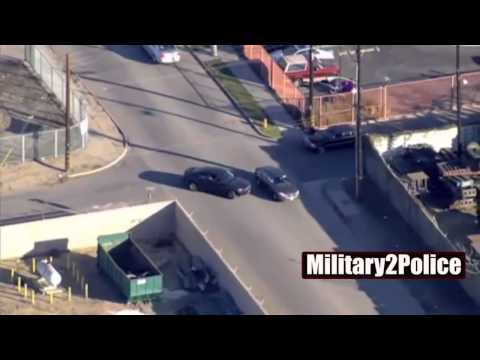 Los Angeles Police Chase 17 January 2014