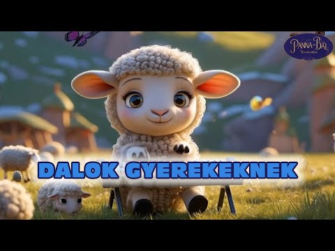 🤩🌞DALOK GYEREKEKNEK🎼🪇- Panna-bál Együttes (Gyerek dalok, animáció)