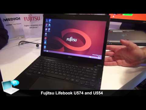 Fujitsu Lifebook U574 and U554 ultrabooks