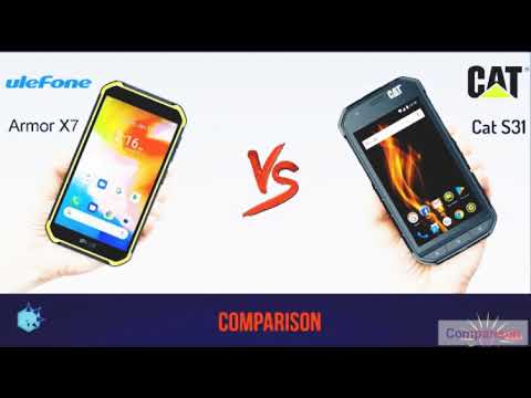#Comparison @ Ulefone x7 vs Cat S31