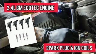 GM 2010-2017 (Terrain, Equinox, Captiva) 2.4L Spark Plug and Ignition Coil Replacement