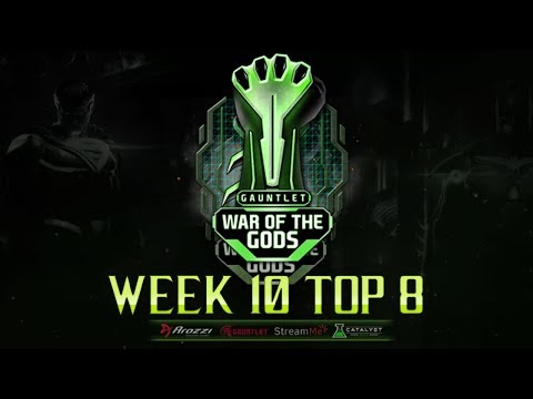 Injustice 2 - War of the Gods week 10 - Top 8  - Ft.Buffalo, Iluusions, Semiij
