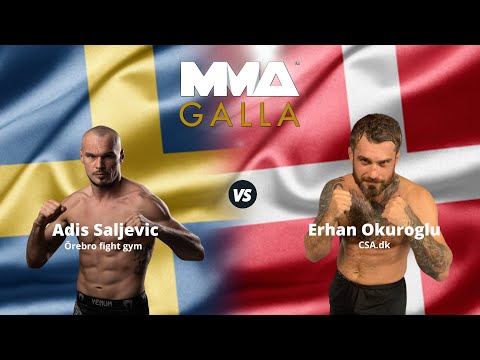 Addis Saljevic (Örebro fight gym SE) Vs. Erhan Okuroglu (CSA.dk)