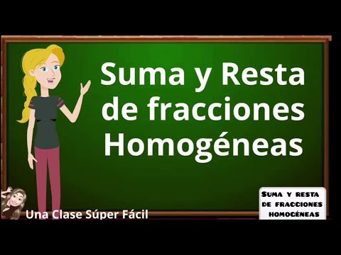 Adding and Subtracting Homogeneous Fractions. Super Easy