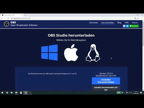 Mit OBS-Studio den eigenen Bildschirm aufzeichnen | Schulphysik III