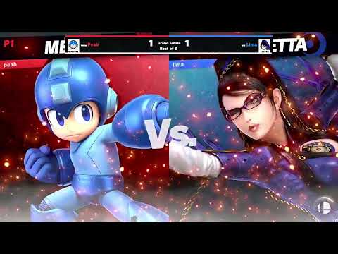Peabnut (Mega Man) vs Lima (Bayonetta) - Grand Final - Grinds and Shines #5