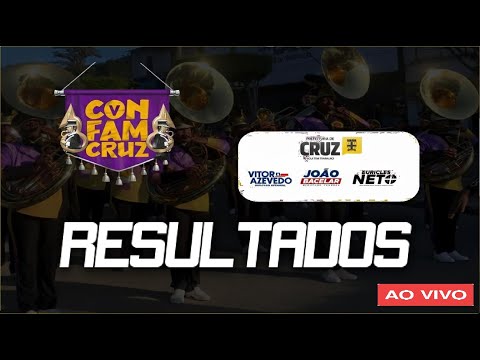 AO VIVO - RESULTADOS E PREMIAÇÕES DO 5º CONFAMCRUZ - CONCURSO DE BANDAS E FANFARRAS DA LICBAMBA