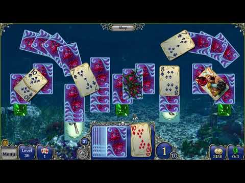 Jewel Match Atlantis Solitaire 3 CE - iWin - Solitaire