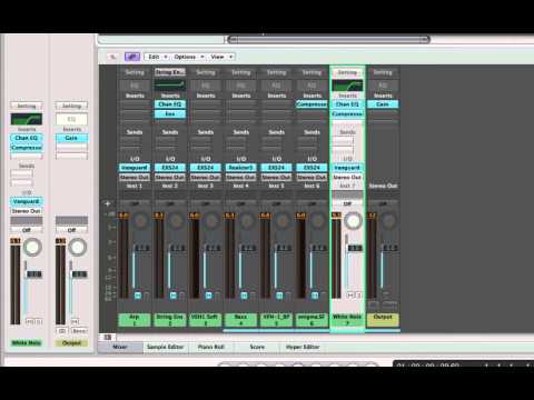 Apple Logic Studio 9 - Sidechaining.mov