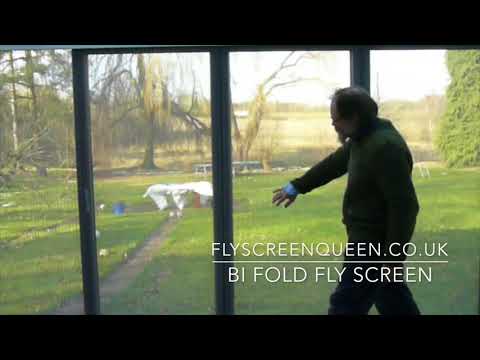 Bi-Fold Flyscreen Doors - watch the video