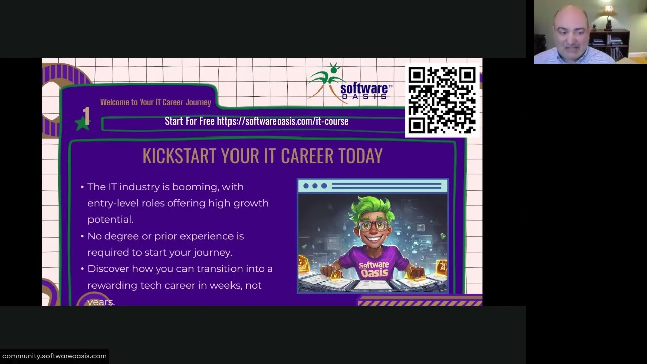 CourseCareers Webinar: Unlock Your IT Career Potential: Live Q&A on Entry-Level Jobs