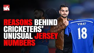 Real Reasons behind Cricketers Unusual Jersey Numbers | #ViratKohli #MSDhoni