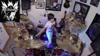 10 year old drummer Alex Shumaker "American Country Love Song"