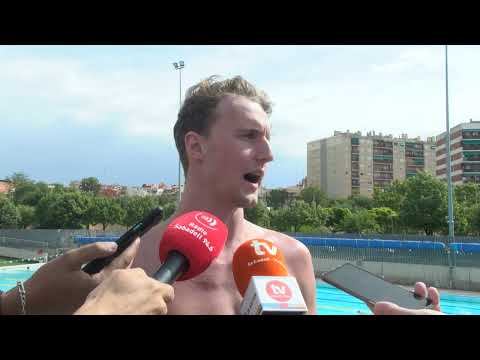 La selecció australiana de natació prepara la Commonwealth al Club Natació Sabadell