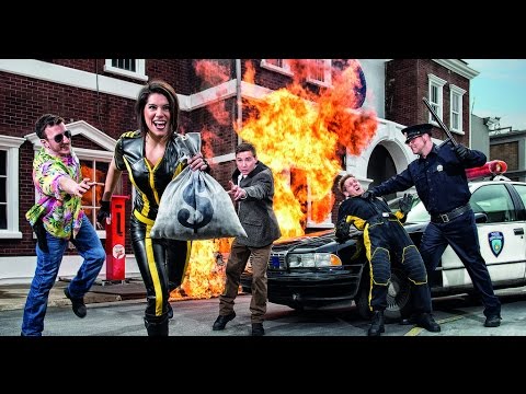 Movie Park Germany Crazy Cops 2015 - The Action Stunt Show