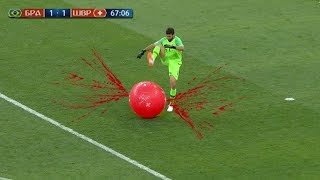 Strange Things Thrown On A Football Field