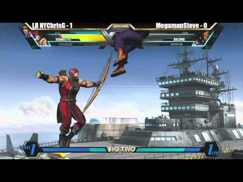 UMVC3 Losers Finals LB NYChrisG vs MegamanSteve - Big Two tournament