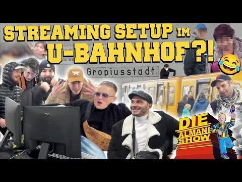 WIR HABEN VOM UBAHNHOF GESTREAMT😂 MAXIMALE ESKALATION AUF U7 GROPIUS MIT DEN SHABAB😎 HIGHLIGHTS✨️